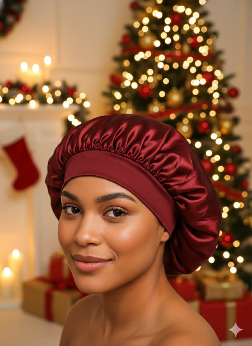 Bonnet de Nuit en Satin : Le Secret Doux des Cheveux Qui Se Réveillent Magnifiques