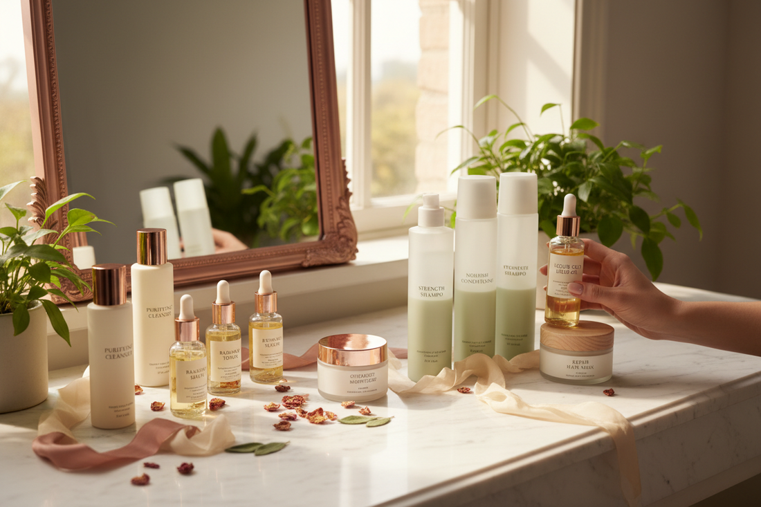 routine beauté peau & cheveux AURAYU