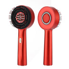 brosse electrique massante lumière rouge et réservoir distributeur d'huile AURAYU