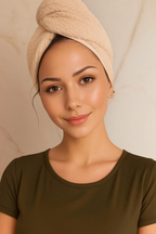 serviette microfibre cheveux AURAYU