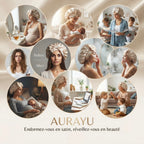 Bonnet de nuit en satin ajustable