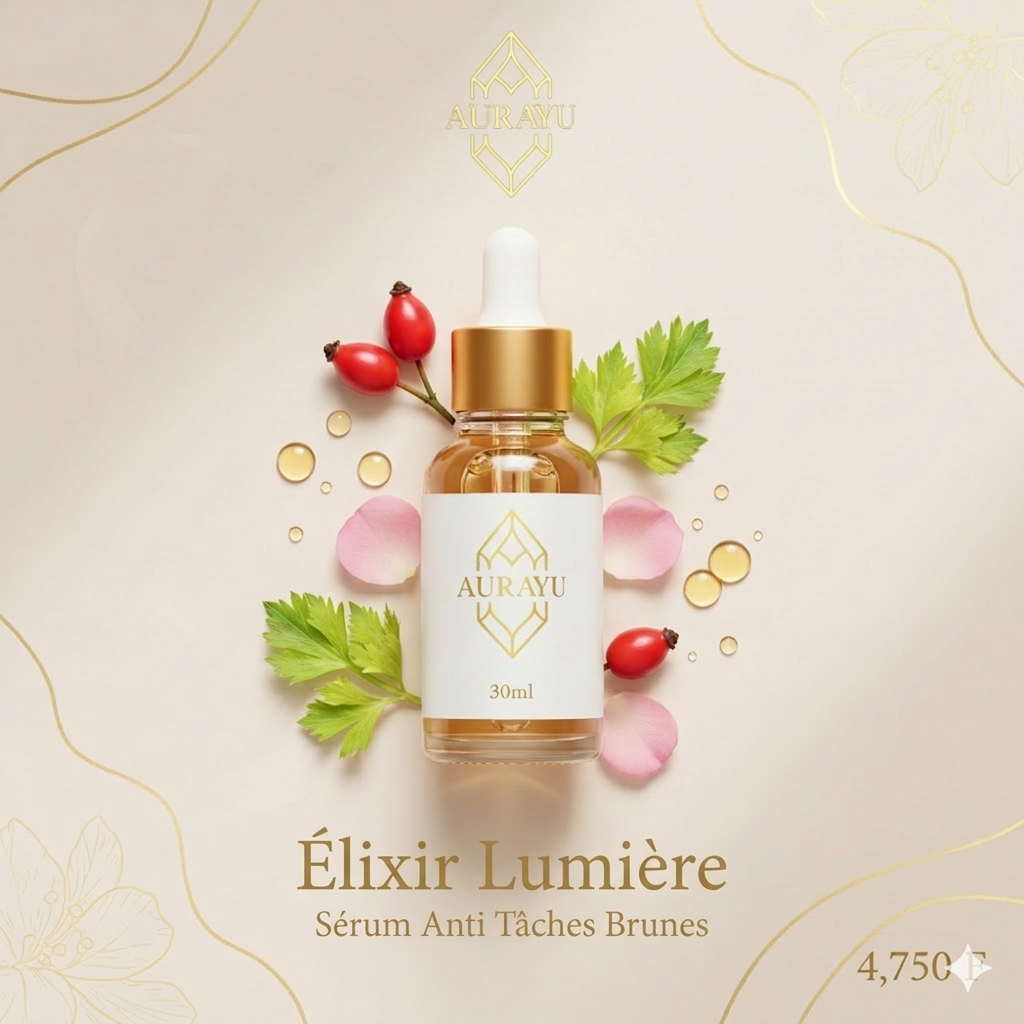 Élixir Lumière (anti tâches brunes)