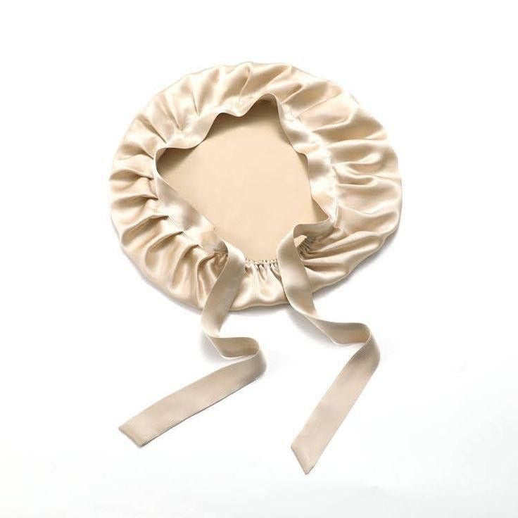 bonnet de nuit en satin AURAYU