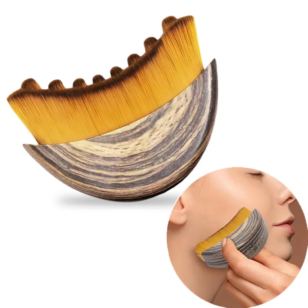 Brosse de drainage lymphatique visage