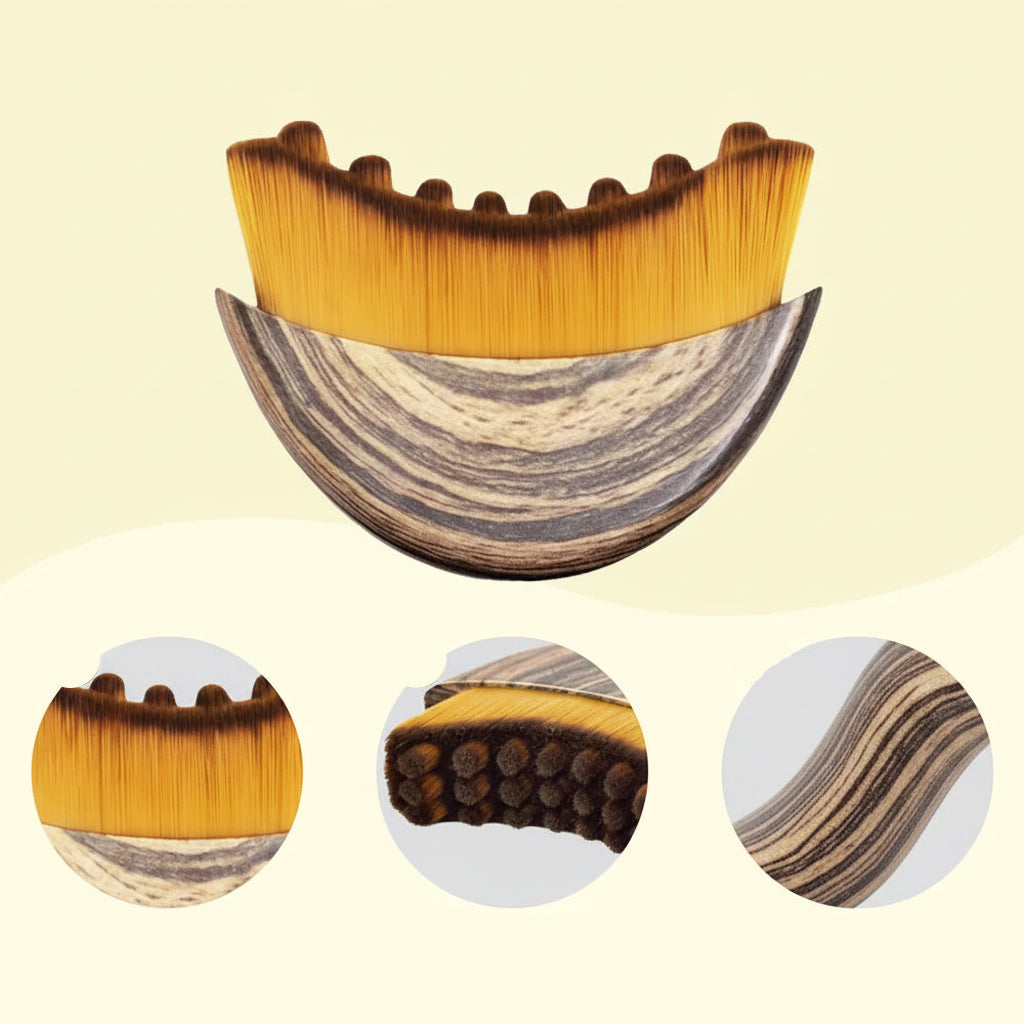 brosse drainage visage