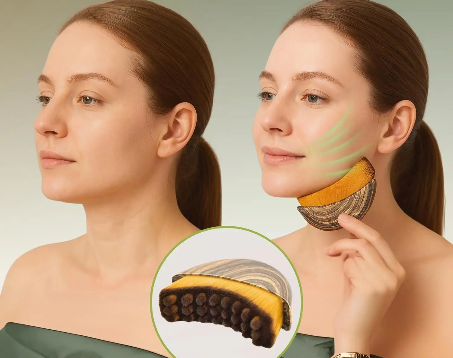 brosse visage