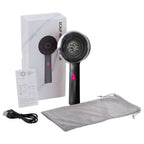 brosse electrique massante lumière rouge et réservoir distributeur d'huile AURAYU