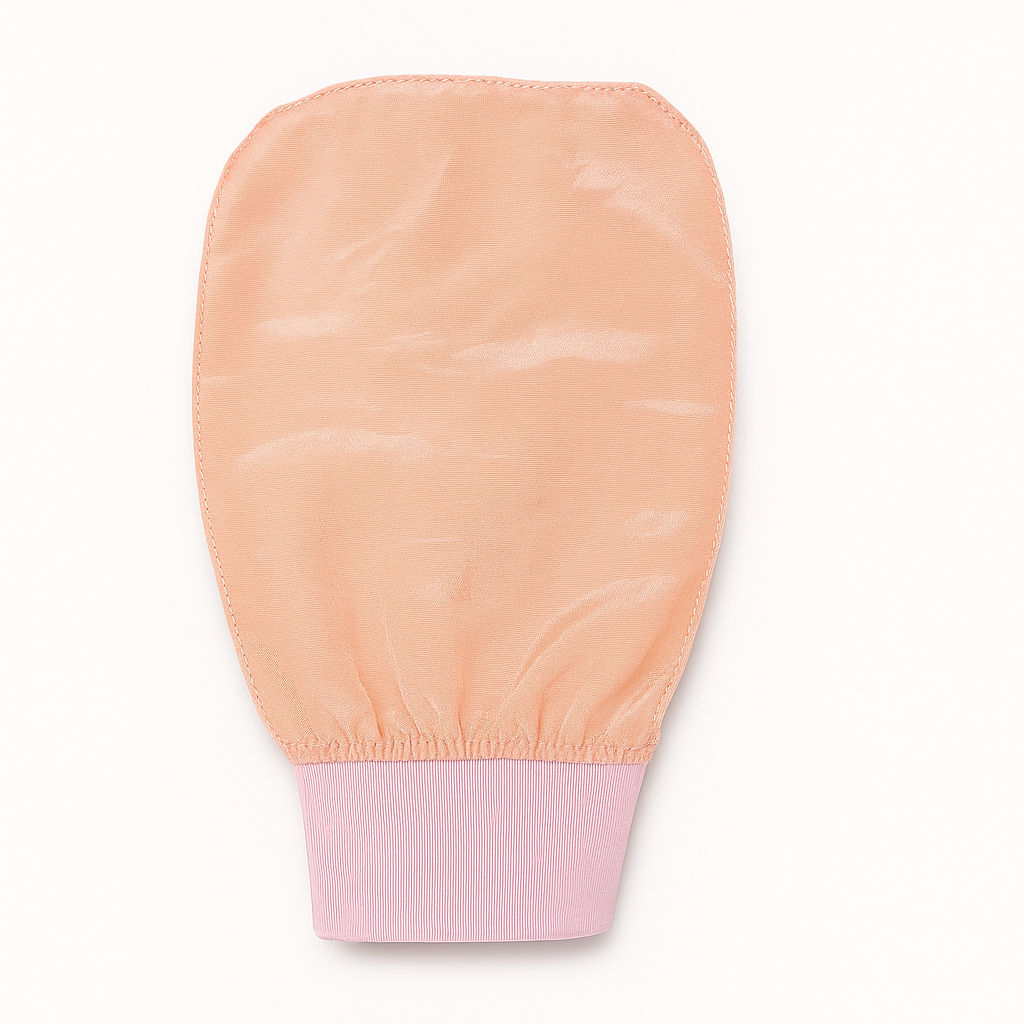 gant exfoliant en soie AURAYU