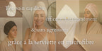 Serviette microfibre pour cheveux