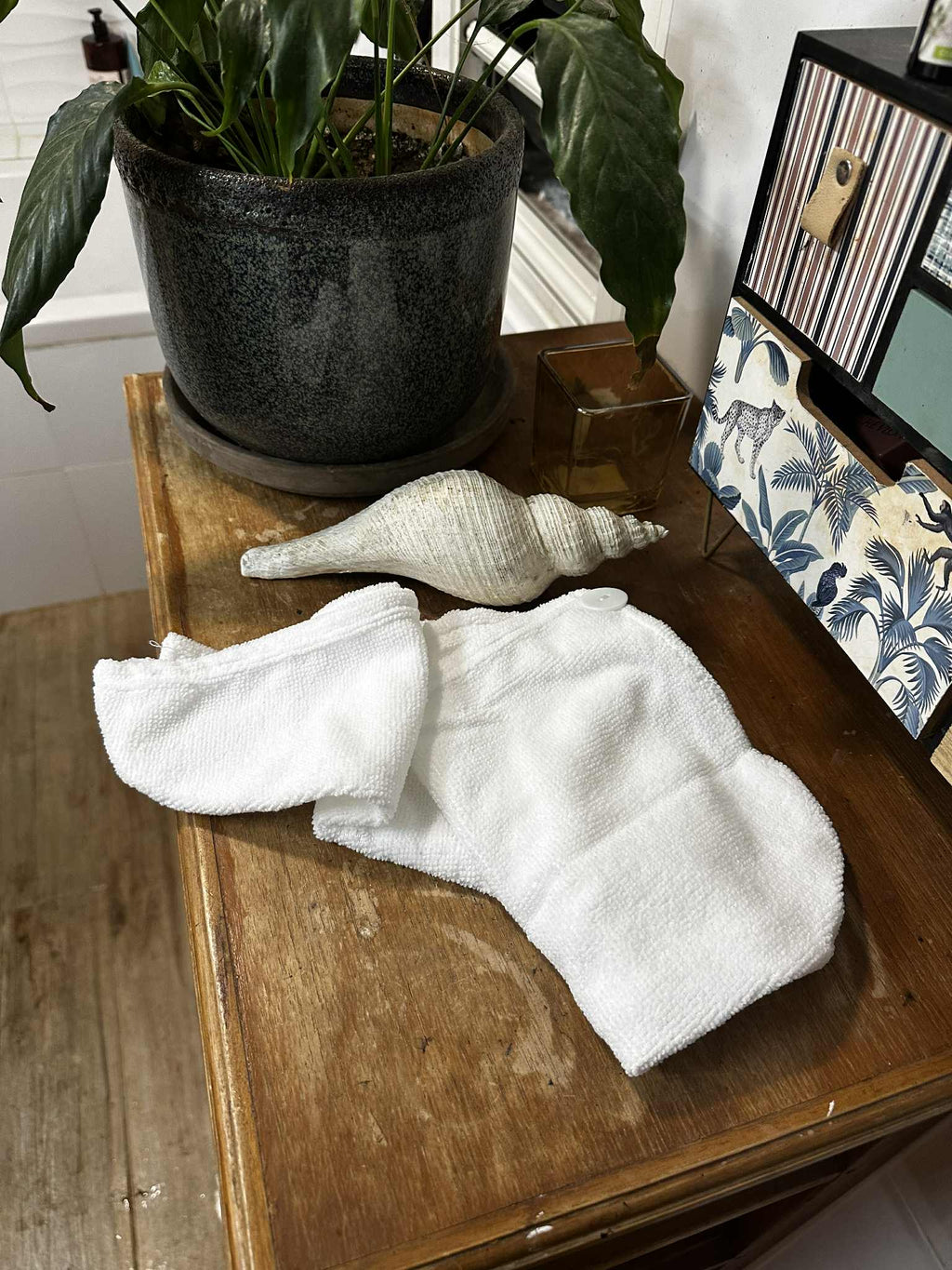 serviette en microfibre pour cheveux AURAYU